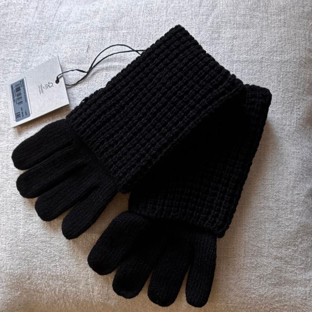 Allsaints Women's Black Gloves